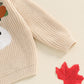 Afunbaby Baby Girl Boy Knit Sweater Blouse Pullover Sweatshirt Warm Crewneck Long Sleeve Tops For Infant Toddler (Halloween Pump