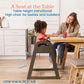 Ecr4Kids Asatt High Chair, Toddler Chair, Grey Wash
