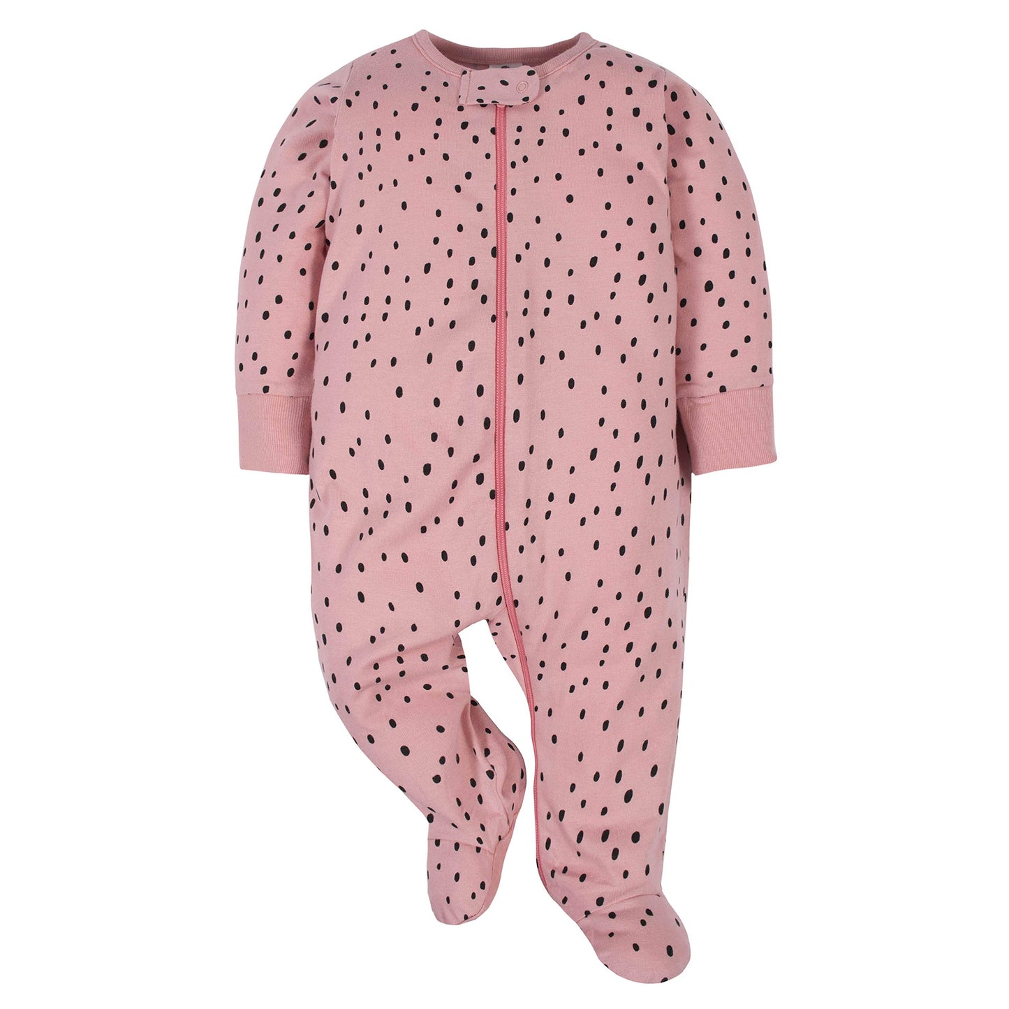 Gerber Baby Girls 4 Pack Sleep 'N Play Footie Bear Pink 3-6 Months