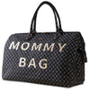 SUNVENO Large Diaper Bag Tote, Mommy Weekender Hospital Bag for Mom & Baby, Travel Diaper Duffle with 2 Pouches, Changing Pad & 