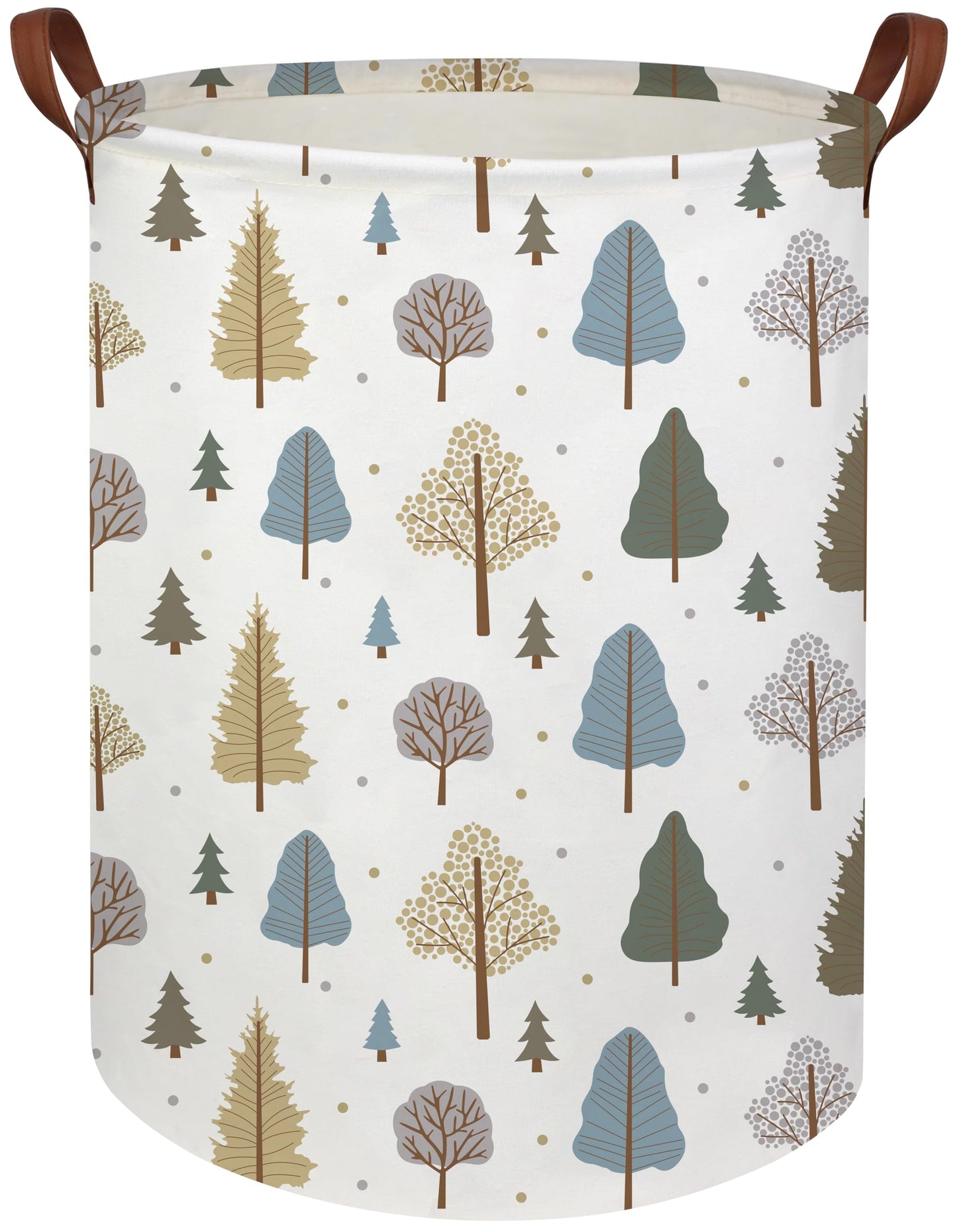 Tibaolover Tree Baby Laundry Basket Baby Hamper Kids Hamper Basket Toy Storage Bin For Boys Woodland Room Decor Baby Nursery Ham