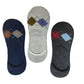 Cotson Men Cotton No Show Invisible Loafer Socks Pack Of 3 D7