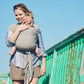 Diono We Made Me Flow, Baby Wrap Carrier, Newborn to Toddler Breastfeeding Cover, Super Stretchy, Cool & Comfortable Baby Sling,