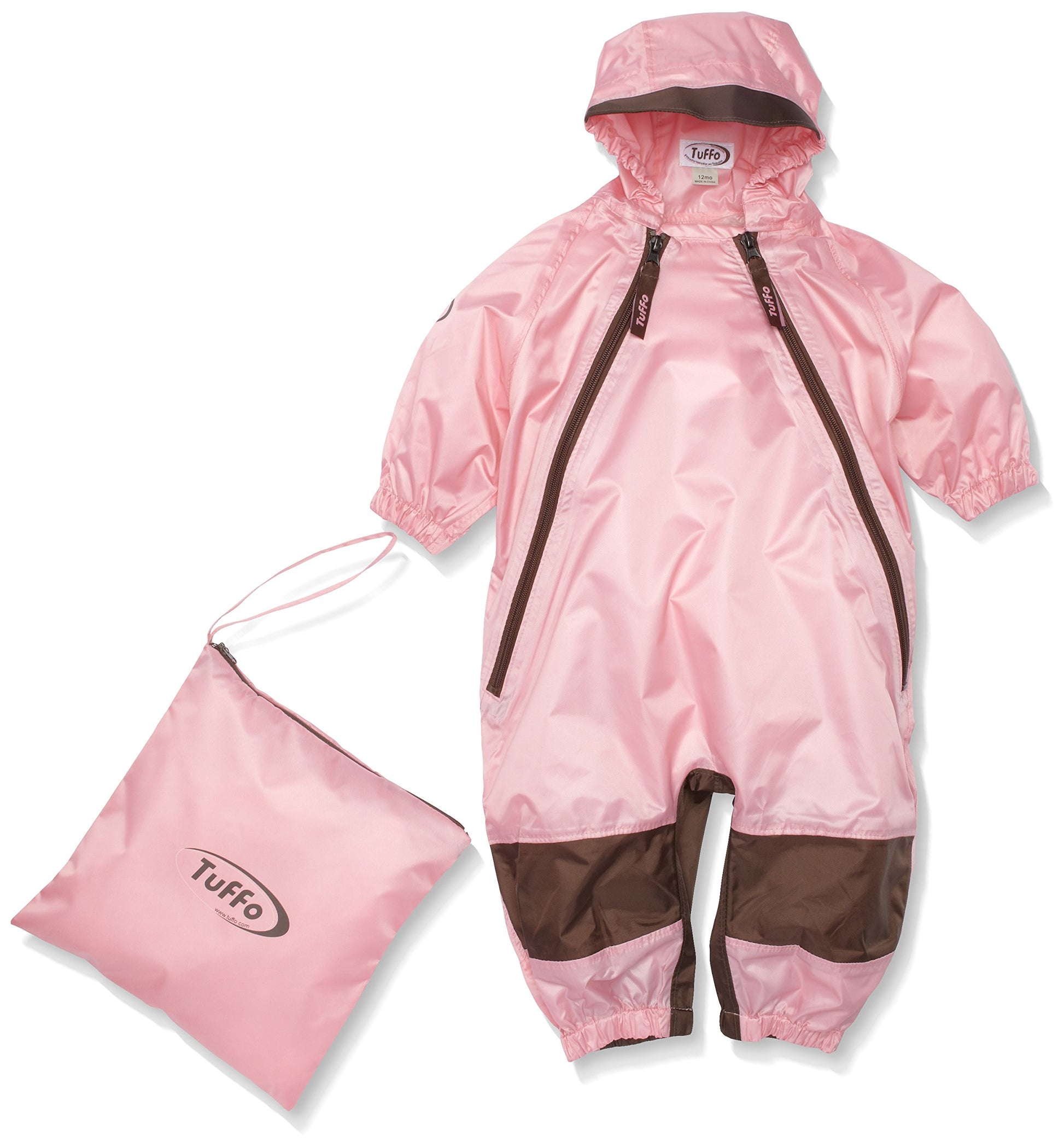 Tuffo Muddy Buddy Coveralls, Pink, 2T