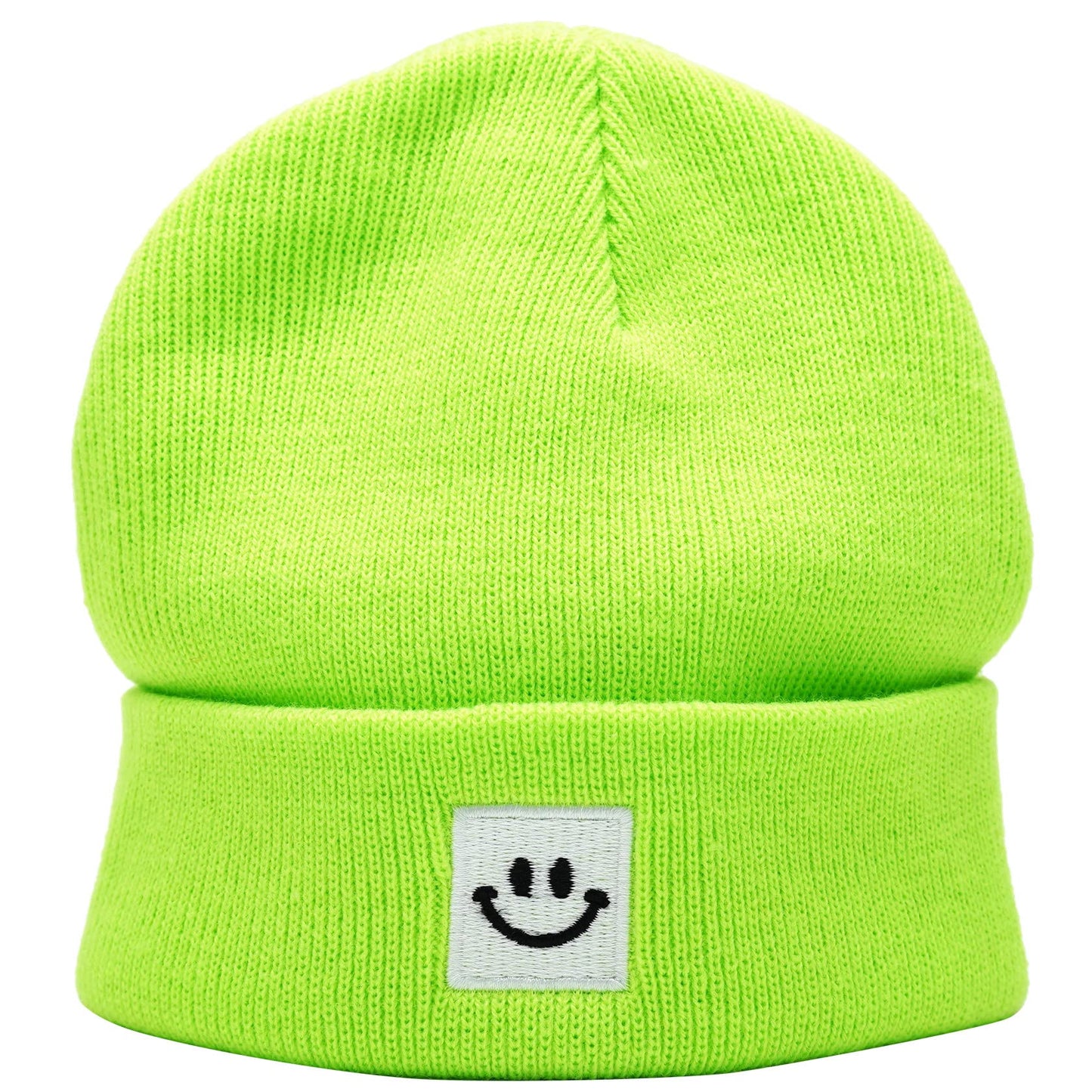 55Cube Baby Beanie 6-12 Months 12-18 Months 24-36 Months Lime Green