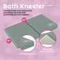 Elan Baby Comfortable Baby Bath Kneeler And Elbow Rest Pad Set - Kneeling Pad Bath Mat With 4 Toy Organizer Pockets, Baby Bathtu