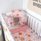 Ievolve Minky Nursing Pillow Cover Breast Feeding Pillow Cover Slipcover U Shape For Baby Boy Girl,Cover Only(Daisy)