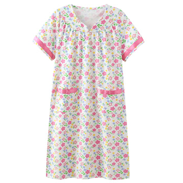 Ebytop Old Lady Costume For Kids Halloween 100Th Day Of School Girls Dress Up Granny Wig Grandma 100 Days Glasses Cane,1-Wh 10-1