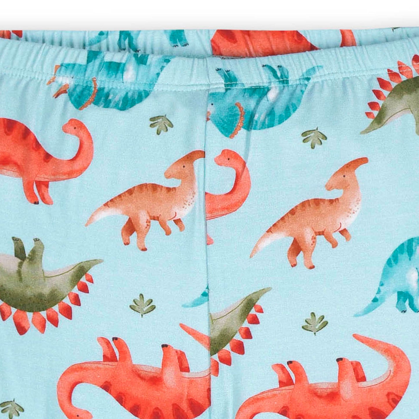 Gerber Unisex Baby Toddler Buttery Soft 2-Piece Snug Fit Pajamas With Viscose Made From Eucalyptus, Dino, 12 Months