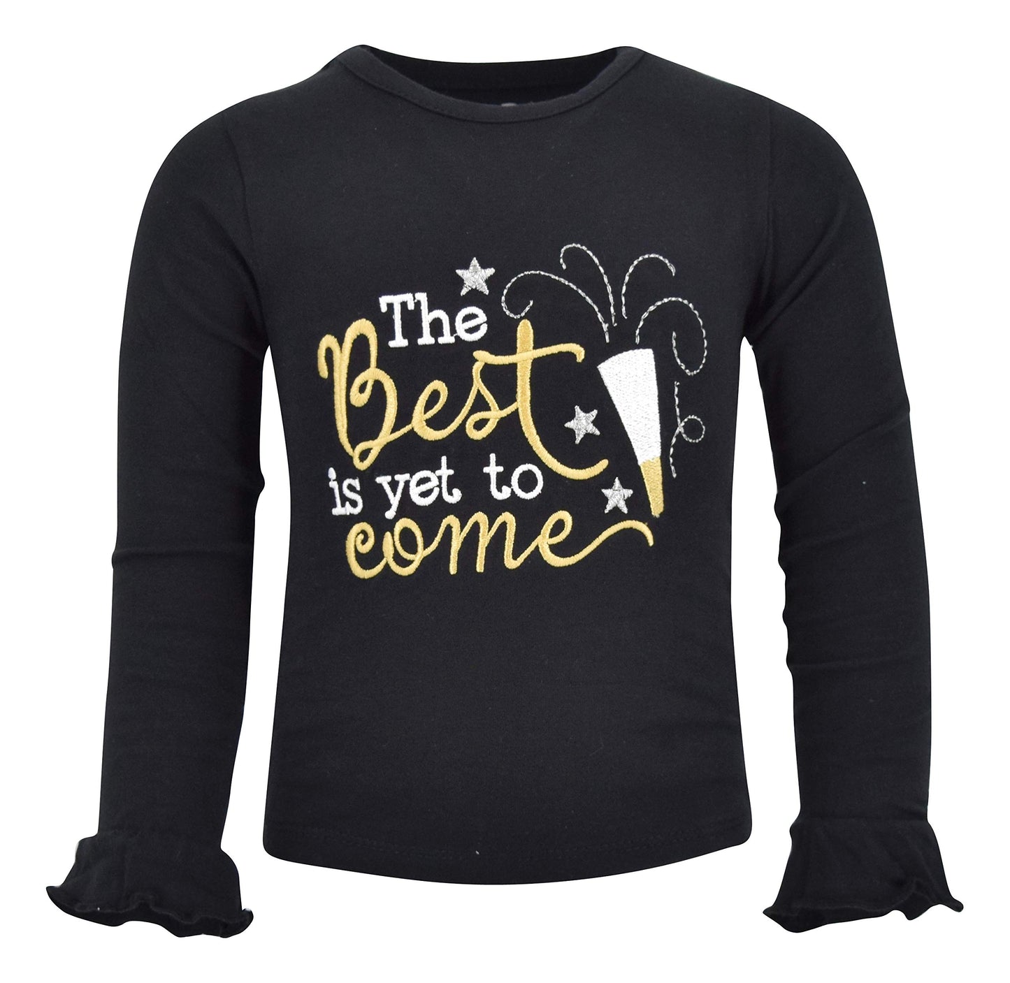 Unique Baby Girls 2 Piece Best Is Yet To Come New Years 2019 Outfit Set (18M)