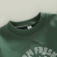 Toddler Baby Christmas Outfit Girl Boy Crewneck Sweatshirt Letter Print Long Sleeve Sweater Shirt Fall Clothes (Christmas Tree F