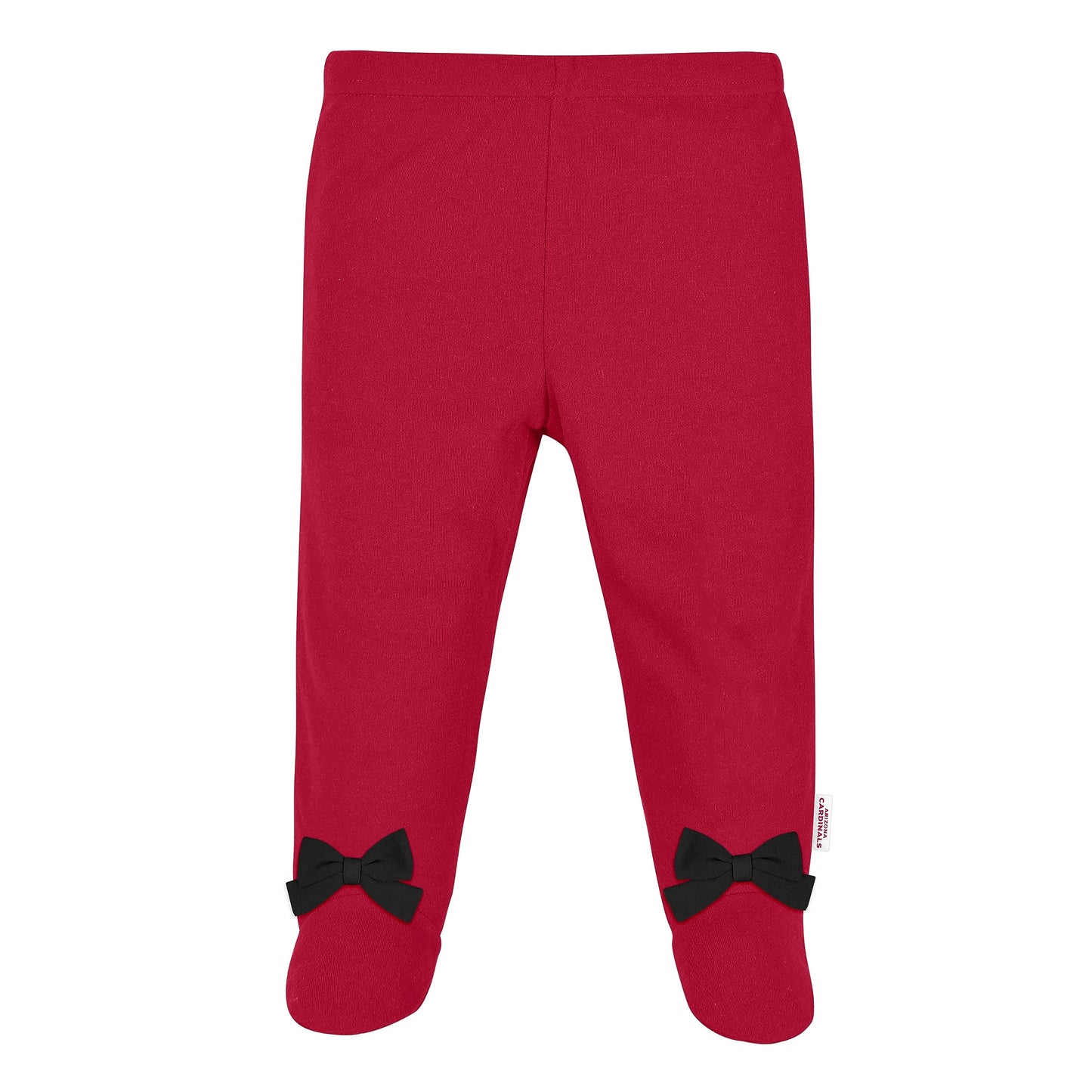 Nfl Baby Girls' 3Pc Bodysuit, Footed Pant, & Cap Set, Arizona Cardinals, 3-6 Months