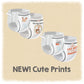 Cutie Girls 4T/5T Refastenable Potty Training Pants, Hypoallergenic With Skin Smart, 76 Count