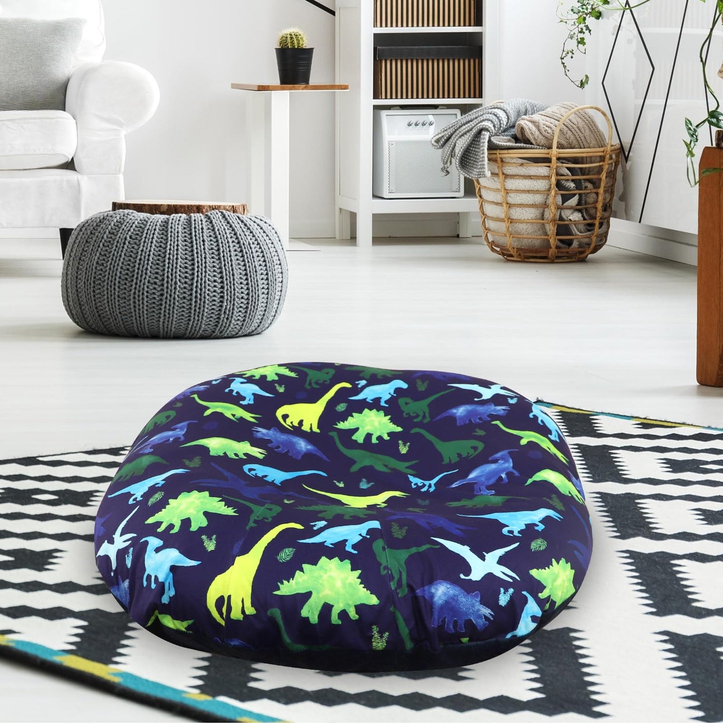 Tanofar Newborn Lounger Cover, Baby Pillow Covers For Girls Boys, Removable Infant Lounger, Breathable, Comfortable, Dinosaurs