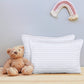 Utopia Bedding Toddler Pillow (White, 2 Pack), 12X20 Small Kids Pillow For Sleeping, Soft And Breathable Cotton Blend Shell, Ide