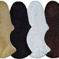 Me Stores MenS Terry Cotton Loafer Socks (Mix Colour, Large)  Pack Of 4 Pairs