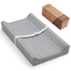 Blissful Diary Baby Changing Pad With Waterproof Lining Foam, Includes A Soft & Washable Cover, Contoured Changing Table Pads Fo