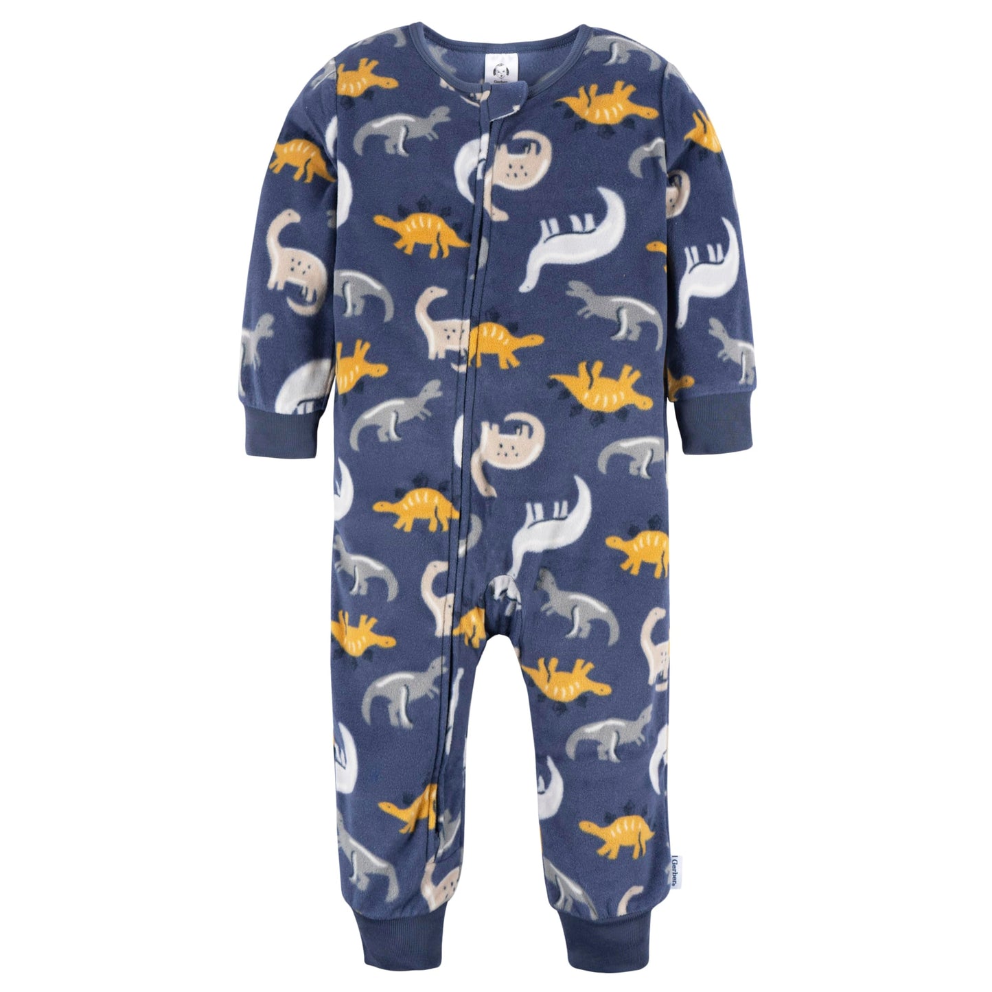 Gerber Baby Boys Flame Resistant Fleece Footless Pajamas 3-Pack And Toddler Sleepers, Dogs/Dinos, 4T Us