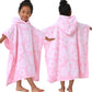 Voova & Movas Thick Hooded Bath Towel Poncho For Kids (4-8Years) - Soft, Absorbent Turkish Cotton Swim Towel Robe, Perfect For B