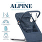 Baby Delight Alpine Deluxe Portable Bouncer, Infant, 0 - 6 Months, Quilted Indigo