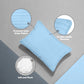 Utopia Bedding Toddler Pillow (Light Blue, 2 Pack) 13X18 Pillows For Sleeping, Soft And Breathable Cotton Blend Shell, Small Kid