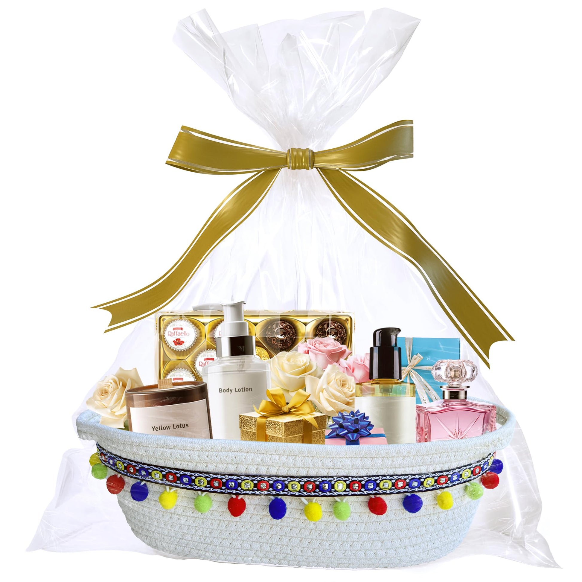 Gift Baskets For Women Empty - 14' Graduation Gift Baskets For Her Him, Empty Birthday Baskets For Men Women, Baby Shower Gifts