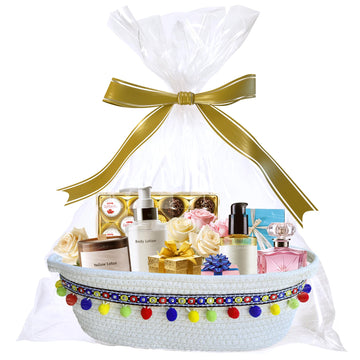 Gift Baskets For Women Empty - 14' Graduation Gift Baskets For Her Him, Empty Birthday Baskets For Men Women, Baby Shower Gifts