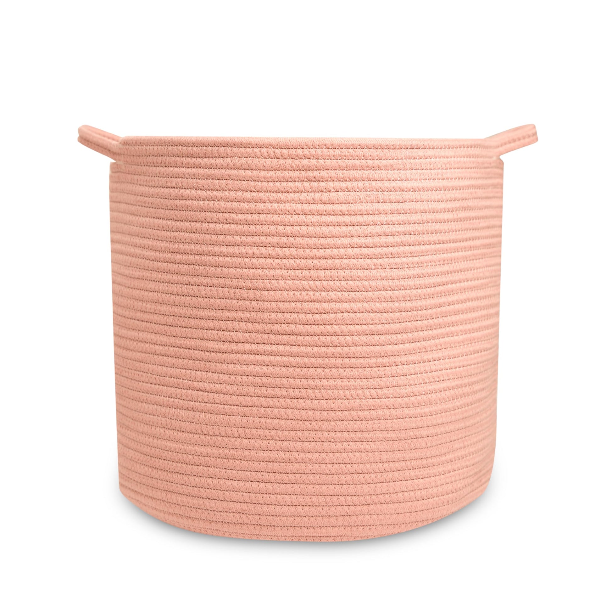 Natemia Rope Storage Basket- Nursery Bin And Toy Organizer (15   X15   X14   ), Laundry Basket, Basket For Towels, Pillows And B