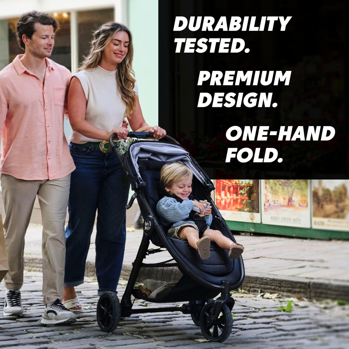 Baby Jogger City Mini Gt3 All Terrain Stroller With Forever Air Rubber Tires And All Wheel Suspension With Magnetic Buckle And N