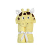 Yikes Twins Hooded Baby Towel for Kids 2-8 | Large 100% Cotton Baby Towel for Girls or Boys | Unisex Cute Giraffe Bath Towels fo