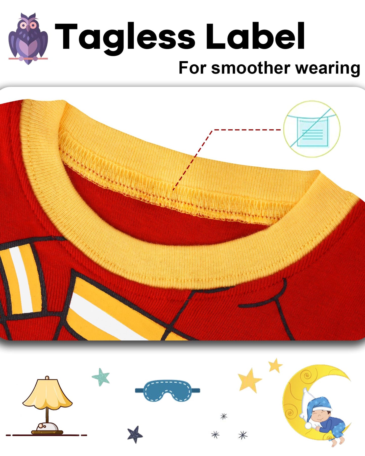 Daughter Queen Boys Pajamas 18-24 Months Summer Pjs Fire Truck Pj Sets Baby Toddler Firefighter Short Sleeve Jammies Fire Engine