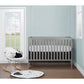 Dream On Me Synergy 5-In-1 Convertible Crib In Cool Grey, JPMA & Greenguard Gold Certified, Constructed out of solid reclaimed N