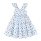 Younger Tree Toddler Baby Girl Dress Summer Outfits Flutter Sleeve Smocked Dress Kids Causal Boho Dresses Clothes (3-4T, Elegant