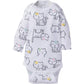 Onesies Brandunisex Baby6-Pack Long Sleeve Bodysuitscats0-3 Months