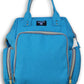 Jumping Daisy Large Backpack Baby Changing Diaper Bag (Blue)