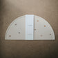 Mushie Silicone Placemat For Kids | Bpa-Free Non-Slip Design (Rainbows)