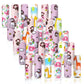 Omilion Baby Washcloth - 30 Pack of Flannel Newborn Washcloths - 100% Cotton - Fun, Colorful Designs - Reusable - Washable - 7x1