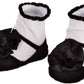 Brubaker 3 Pairs Of Baby Socks Girls 0-12 Months - Festive Socks Black/White