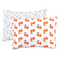 Hudson Baby Unisex Baby And Toddler Cotton Toddler Pillow Case, Foxes, One Size