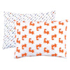 Hudson Baby Unisex Baby And Toddler Cotton Toddler Pillow Case, Foxes, One Size