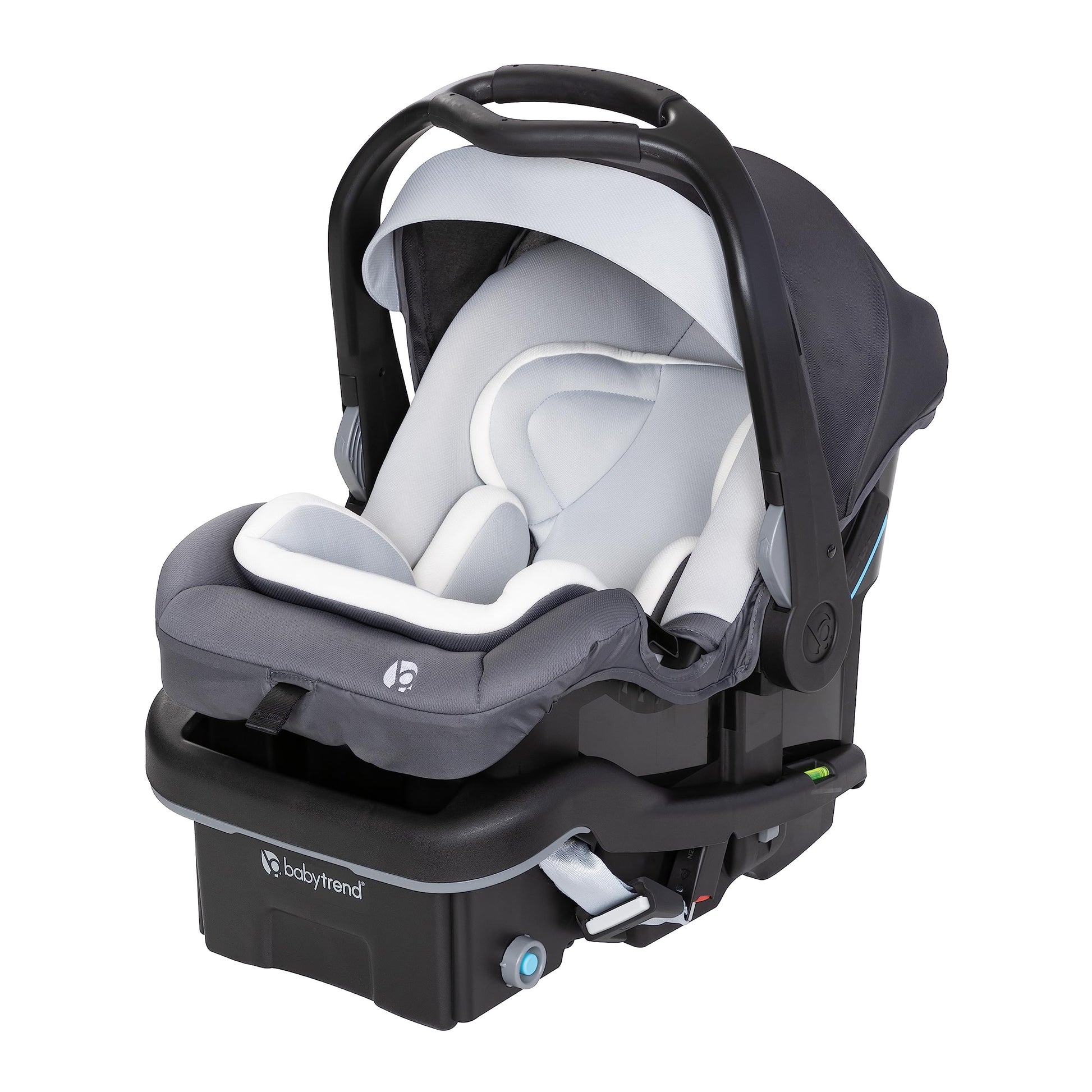Baby Trend Secure-Lift Infant Car Seat, Dash Grey - Compact Lightweight Carrier, Infant Comfort Cushioning, Adjustable Harness F