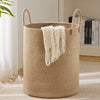 Jute Rope Woven Laundry Hamper Basket By Youdenova, 72L Tall Luandry Basket, Baby Nursery Hamper For Blanket Storage, Clothes Ha