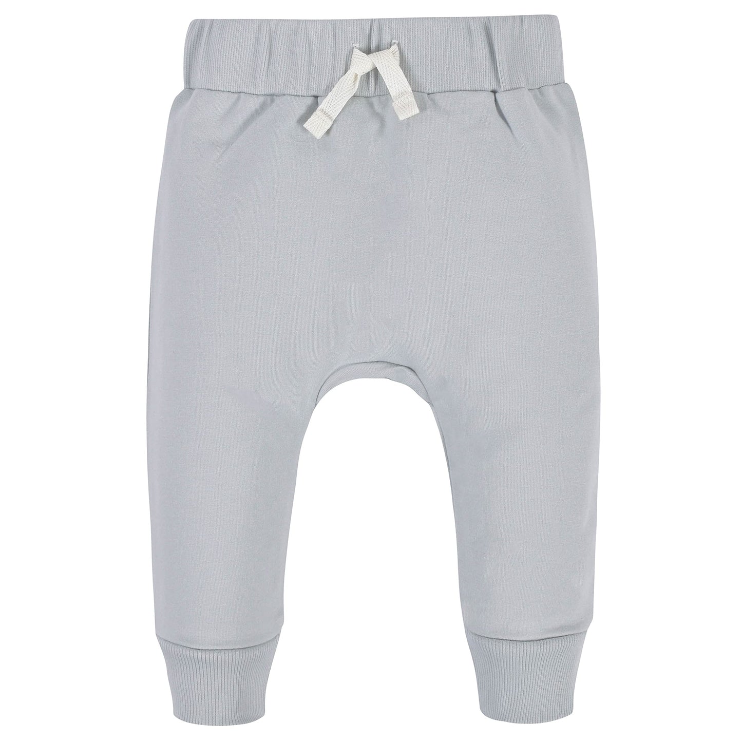 Gerber Baby Boys Toddler 3-Pack Jogger Sweatpants, Navy/Gray, 3-6 Months Us