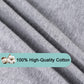 Pro Goleem Nursing Pillow Cover 100% Jersey Cotton 2 Pack Soft Feeding Pillow Slipcover For Breastfeeding Moms Fits Standard Inf