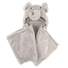 Hudson Baby Unisex Baby And Toddler Hooded Animal Face Plush Blanket, Elephant, One Size