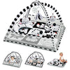 Baby Play Mat 8-In-1, Play Mat For Babies 0-6 Months Tummy Time Mat With Sensory Toys And Pillow Baby Play Gym Activity Mat For