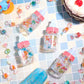 Tessco 72 Pcs 3.5 Inch Baby Bottle Shower Favor Mini Plastic Candy Bottle Clear Plastic Baby Bottles For Baby Shower Mini Baby B