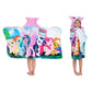 My Little Pony Bath/Pool/Beach Soft Cotton Terry Hooded Towel Wrap, 24 In X 50 In, By Franco Kids
