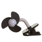 Dreambaby Clip On Stroller Fan, Black w/Silver