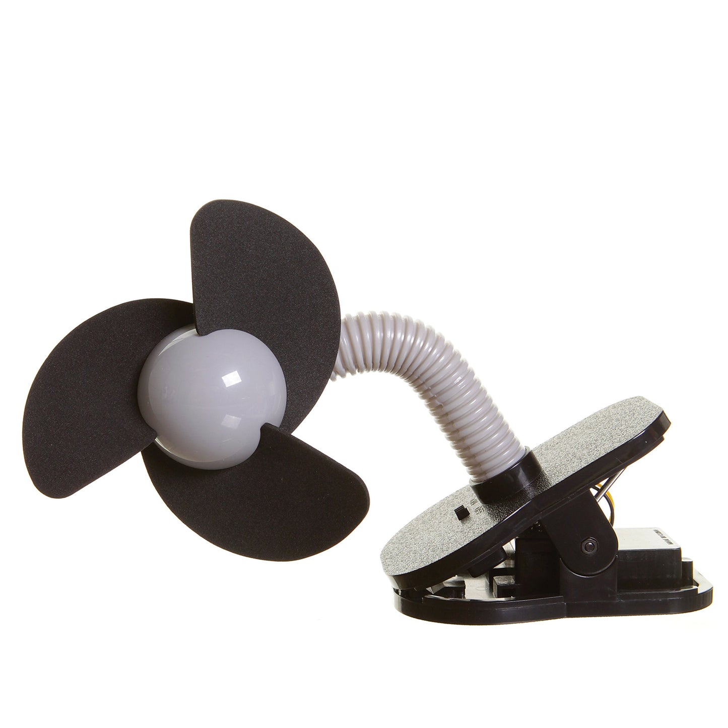 Dreambaby Clip On Stroller Fan, Black w/Silver